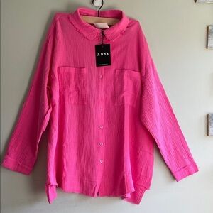 J.NNA Pink Button-Up Shirt